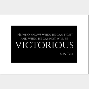 Sun Tzu Art Of War Quote Chinese Philosophy Posters and Art